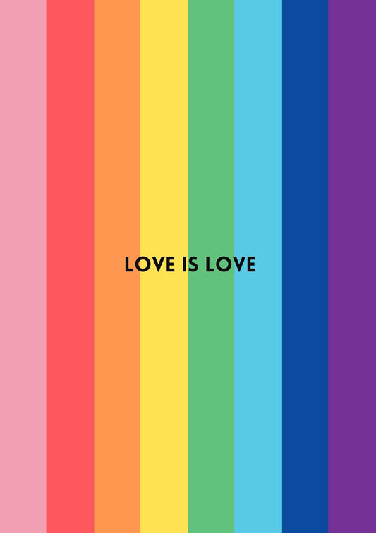 Love is love poster