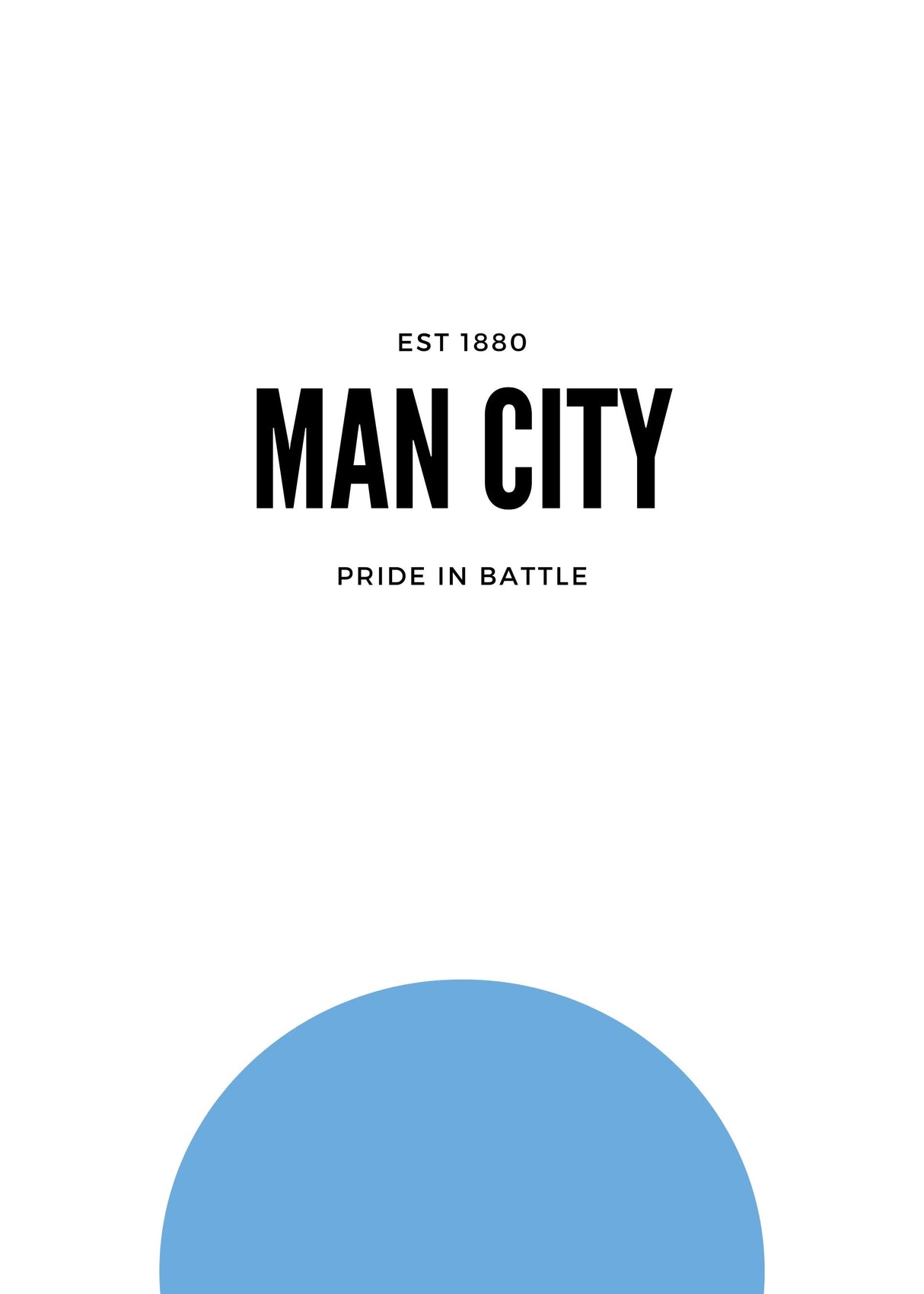 Manchester City poster