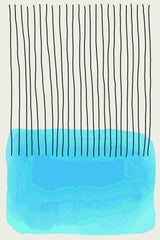 Abstract Color Vibe #1 Poster och Canvastavla