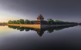 Moring Light on Forbidden City Poster och Canvastavla