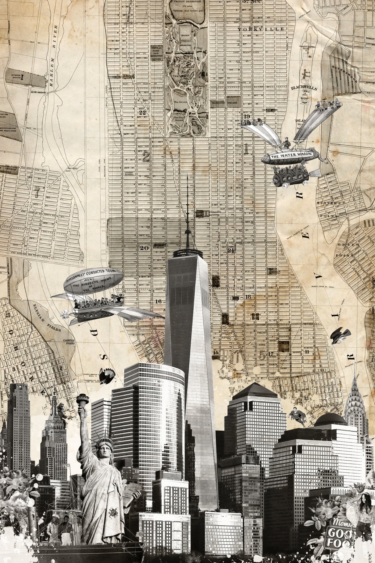New York (City Breaks) Poster och Canvastavla