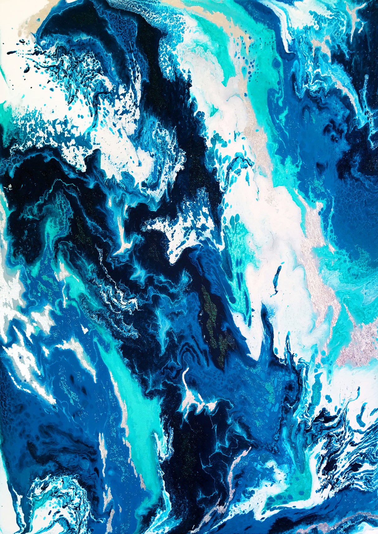 Oceanic Poster och Canvastavla