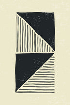 Abstract Black Set #2 Poster och Canvastavla