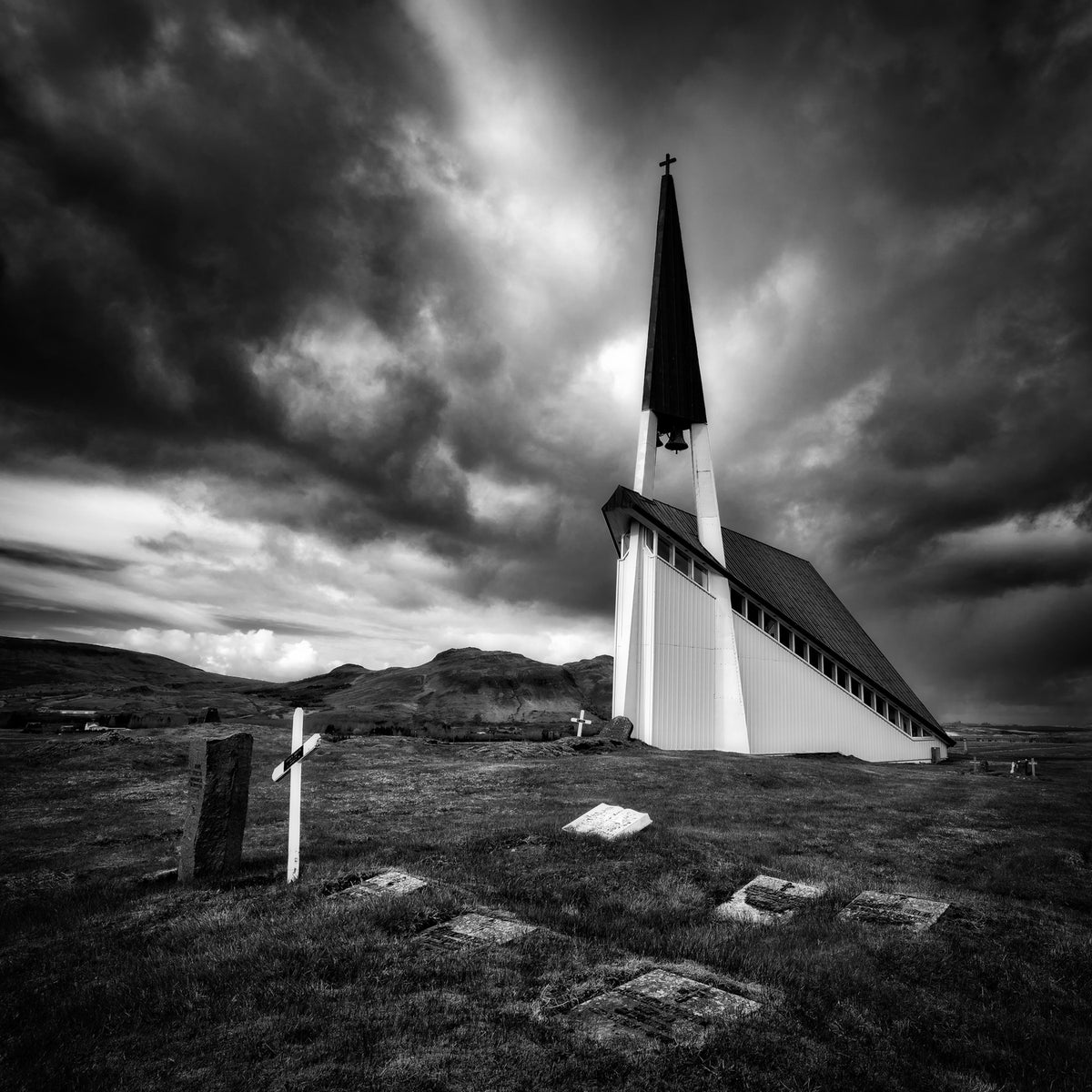 Church Poster och Canvastavla