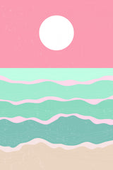 Sunset Over the Ocean #2 Poster och Canvastavla