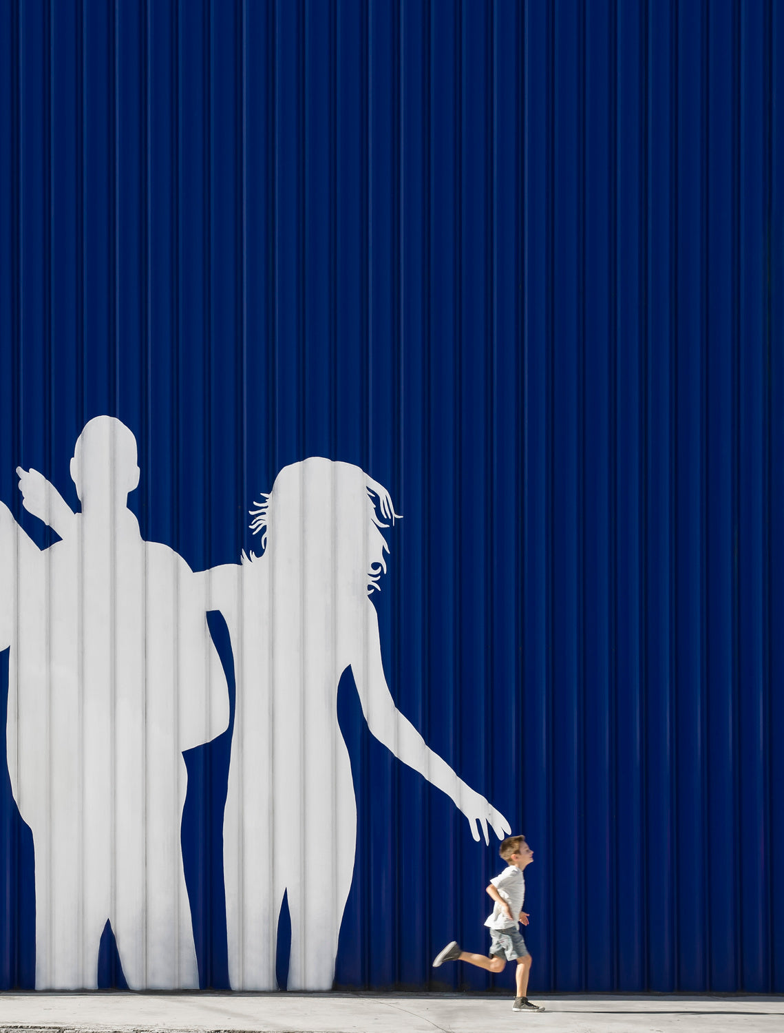 Young couple with son Poster och Canvastavla
