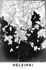 Helsinki Poster och Canvastavla