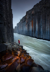 Basalt Canyon Poster och Canvastavla