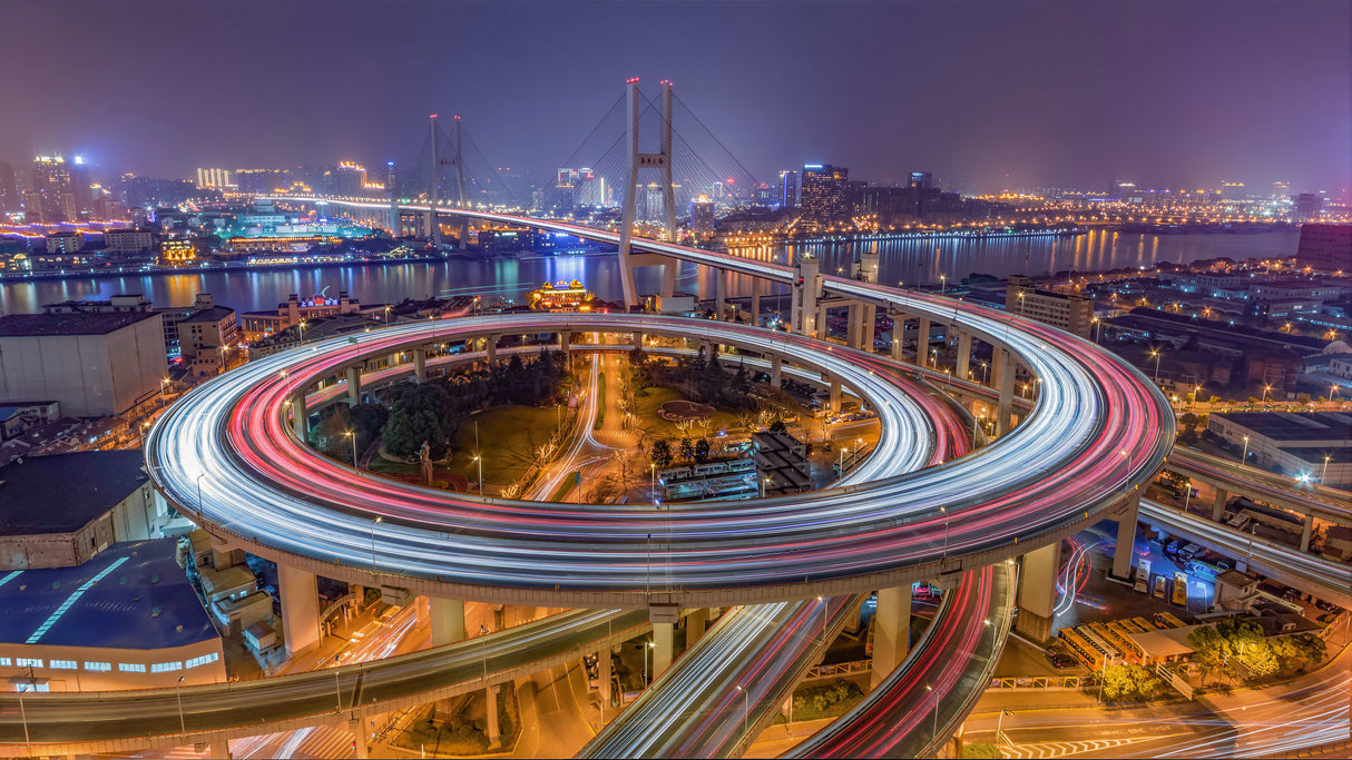 The Nanpu Bridge Poster och Canvastavla