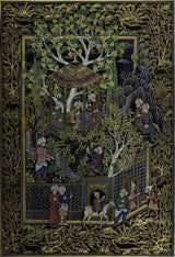 INDO-PERSIAN PAINTING Poster och Canvastavla