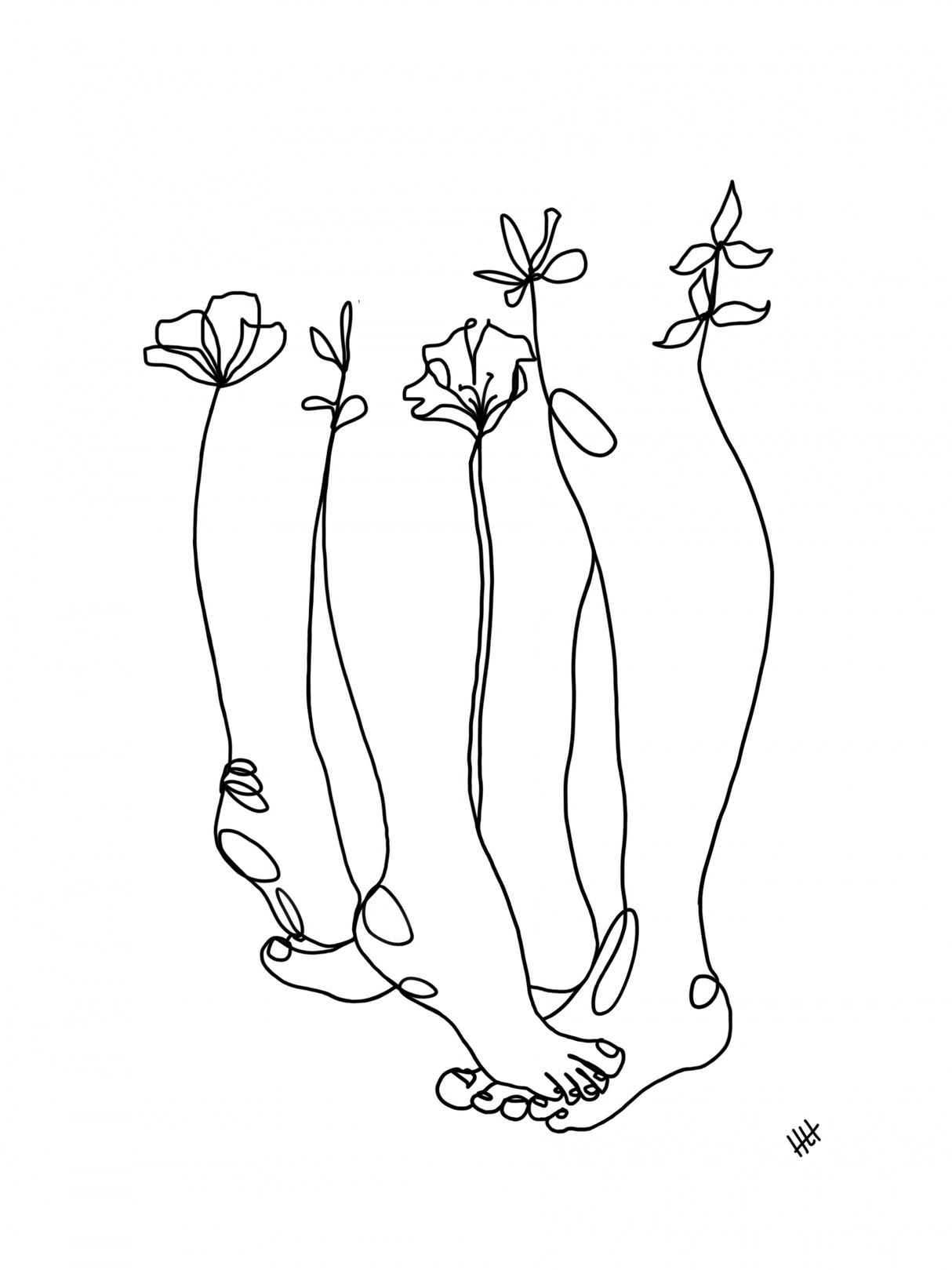 Tippy Toes Poster och Canvastavla