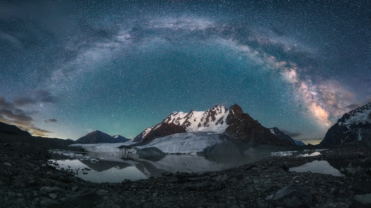 Milky Way on Bogda Poster och Canvastavla