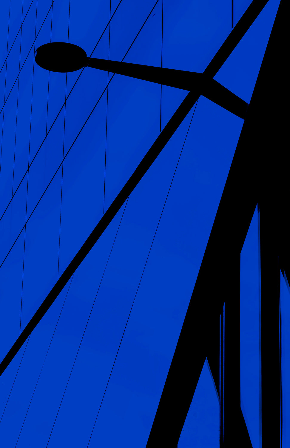 Glass in an urban world. Poster och Canvastavla