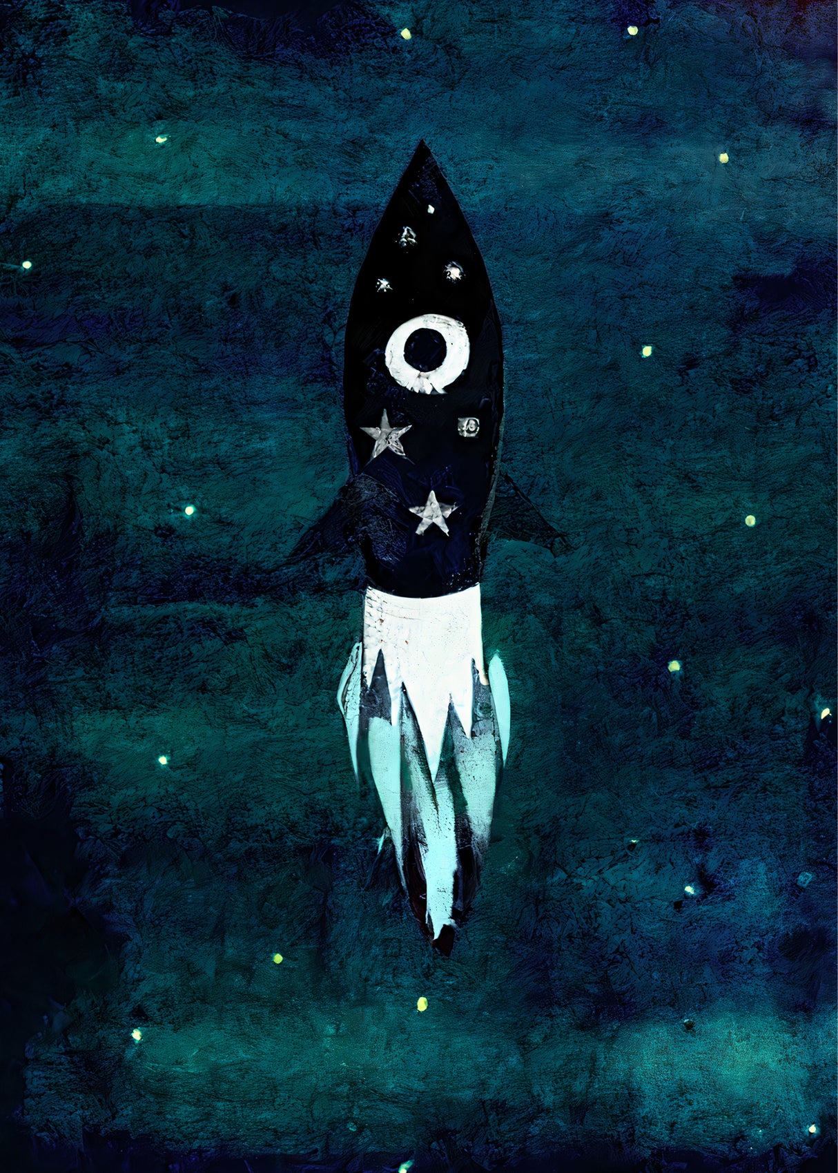 Sky Rocket High Poster och Canvastavla