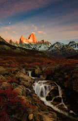 Fitz Roy In Autumn Poster och Canvastavla