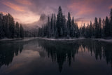 Emerald  Lake, Canada Poster och Canvastavla