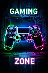 Gaming Zone Poster och Canvastavla