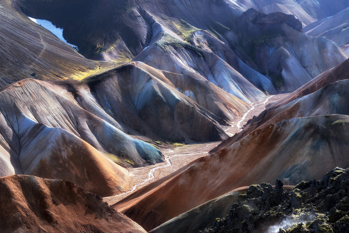 Landmannalaugar Poster och Canvastavla