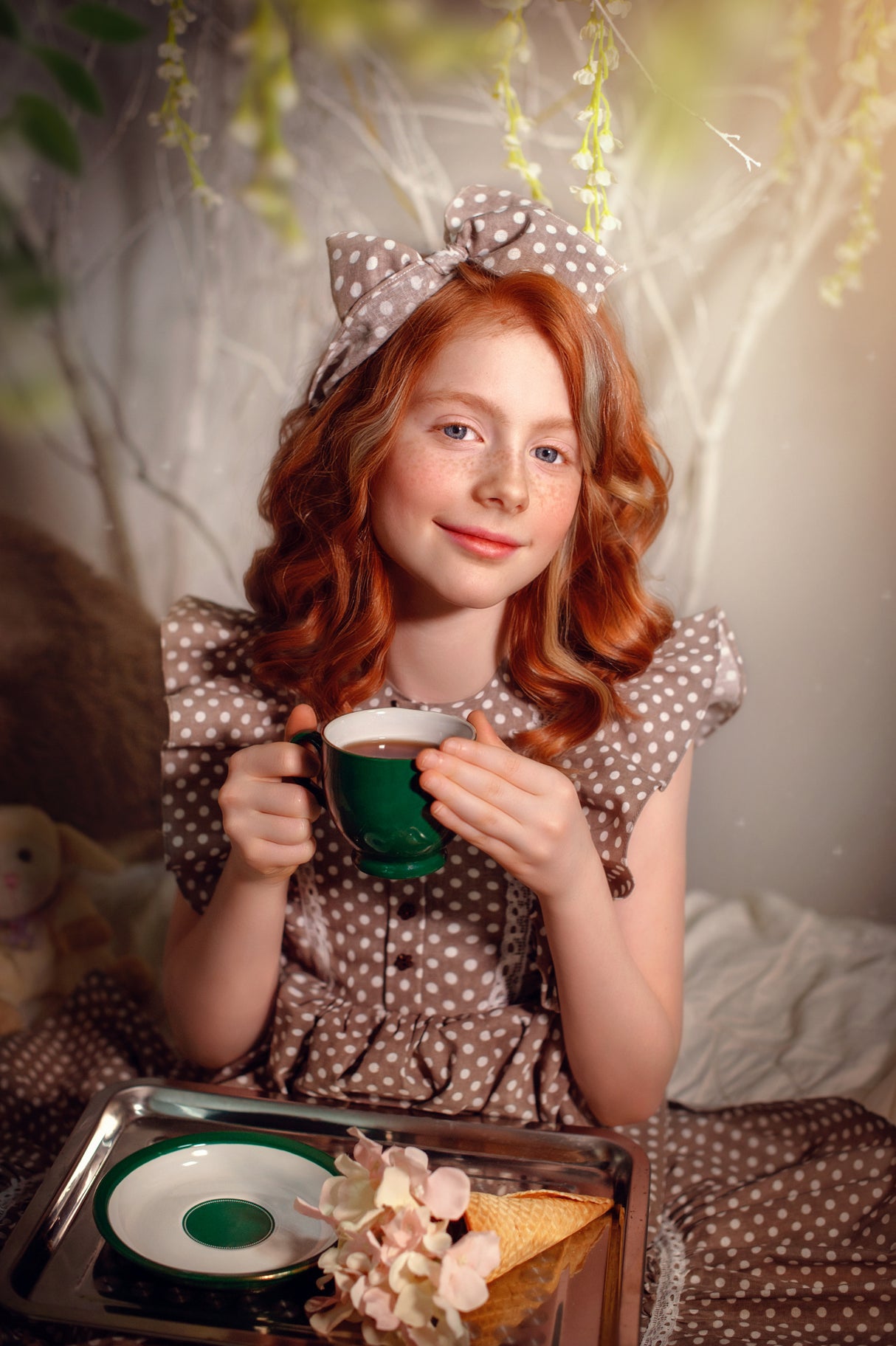Time to drink tea Poster och Canvastavla