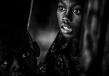 Siblings-I -Benin Poster och Canvastavla