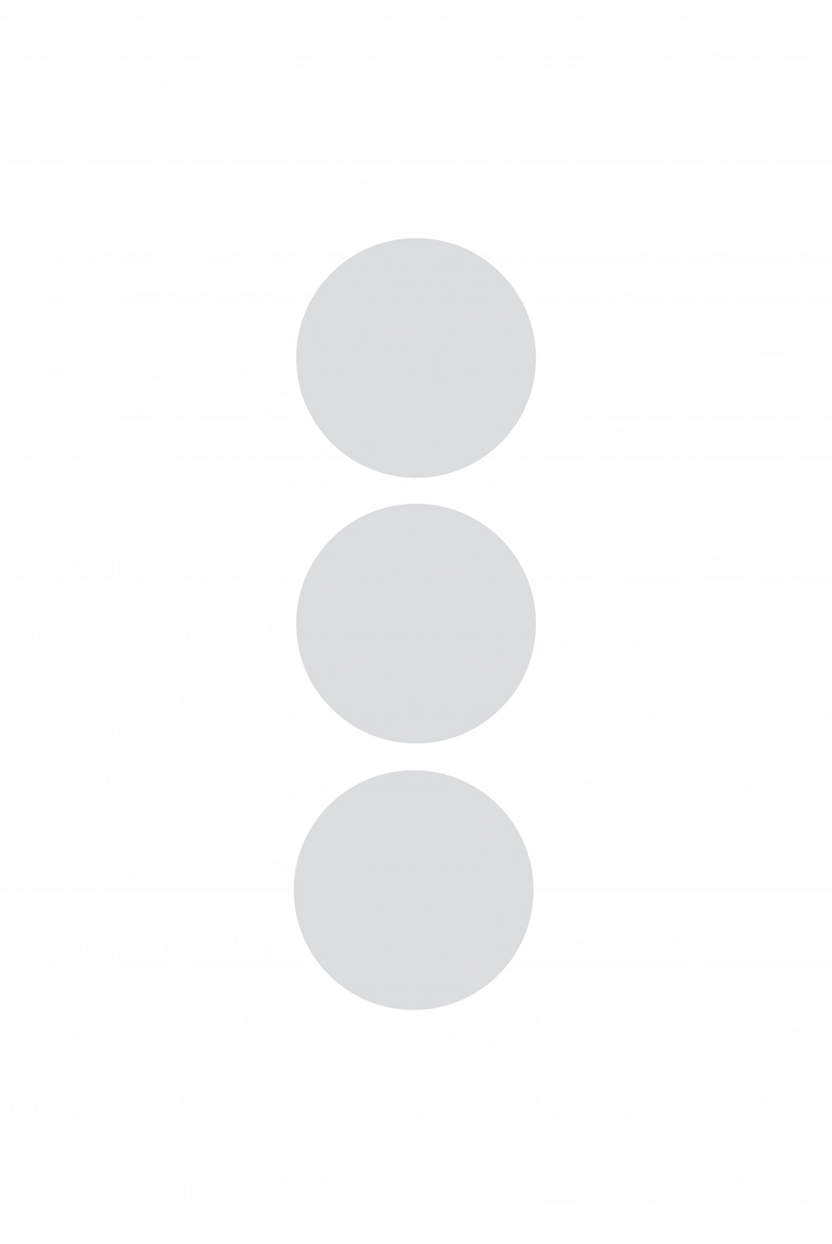 Three Circles Gray Poster och Canvastavla