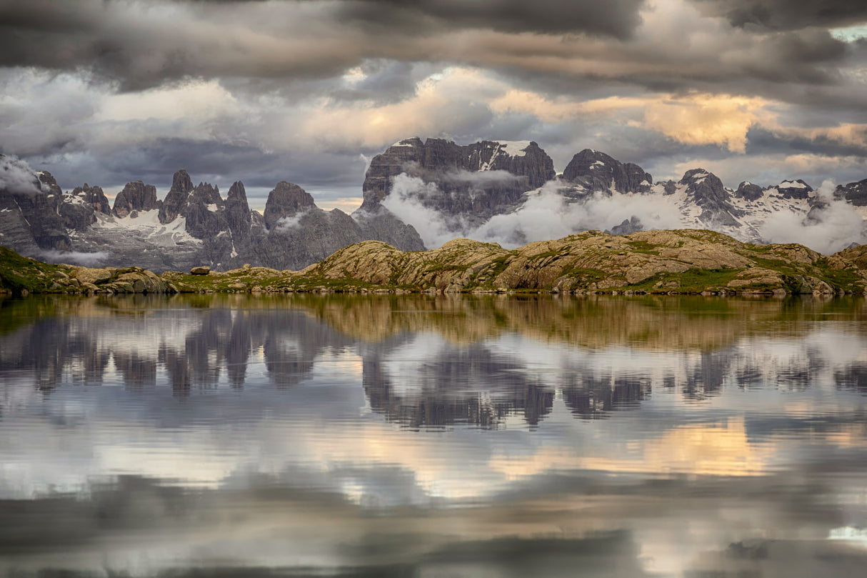 Lago Nero di Cornisello Poster och Canvastavla