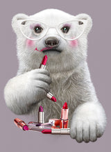 lipstick paula Poster och Canvastavla