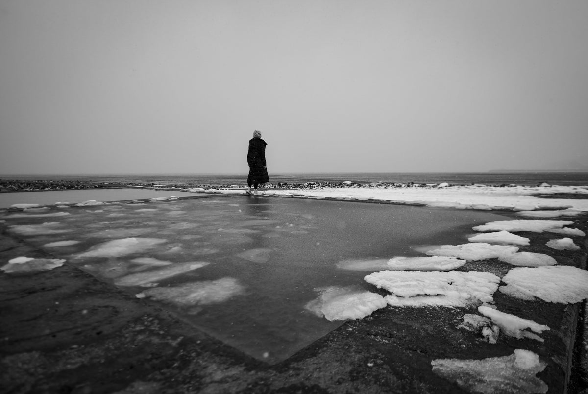 Winter sorrow. Poster och Canvastavla