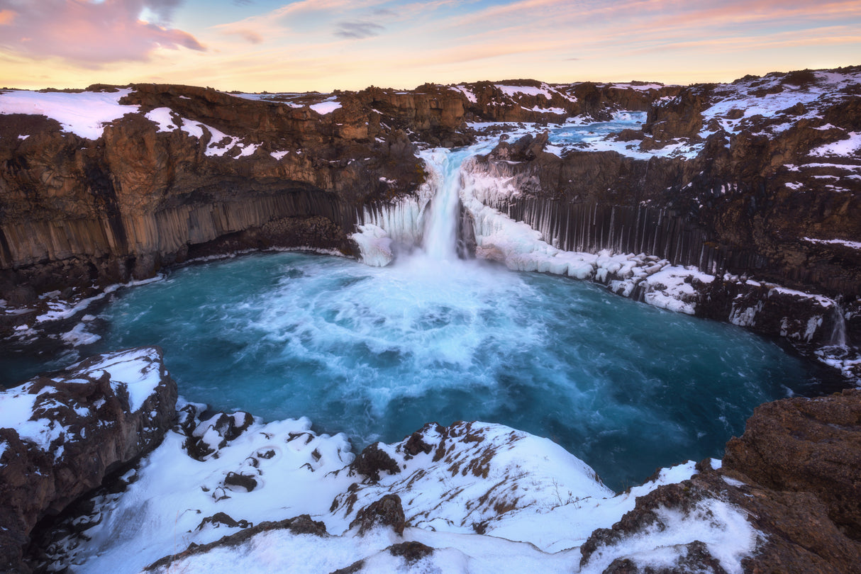 Arctic Whirlpool Poster och Canvastavla