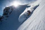 Steep powder turn with Charles Navillod Poster och Canvastavla