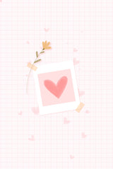 Pink Love Poster och Canvastavla