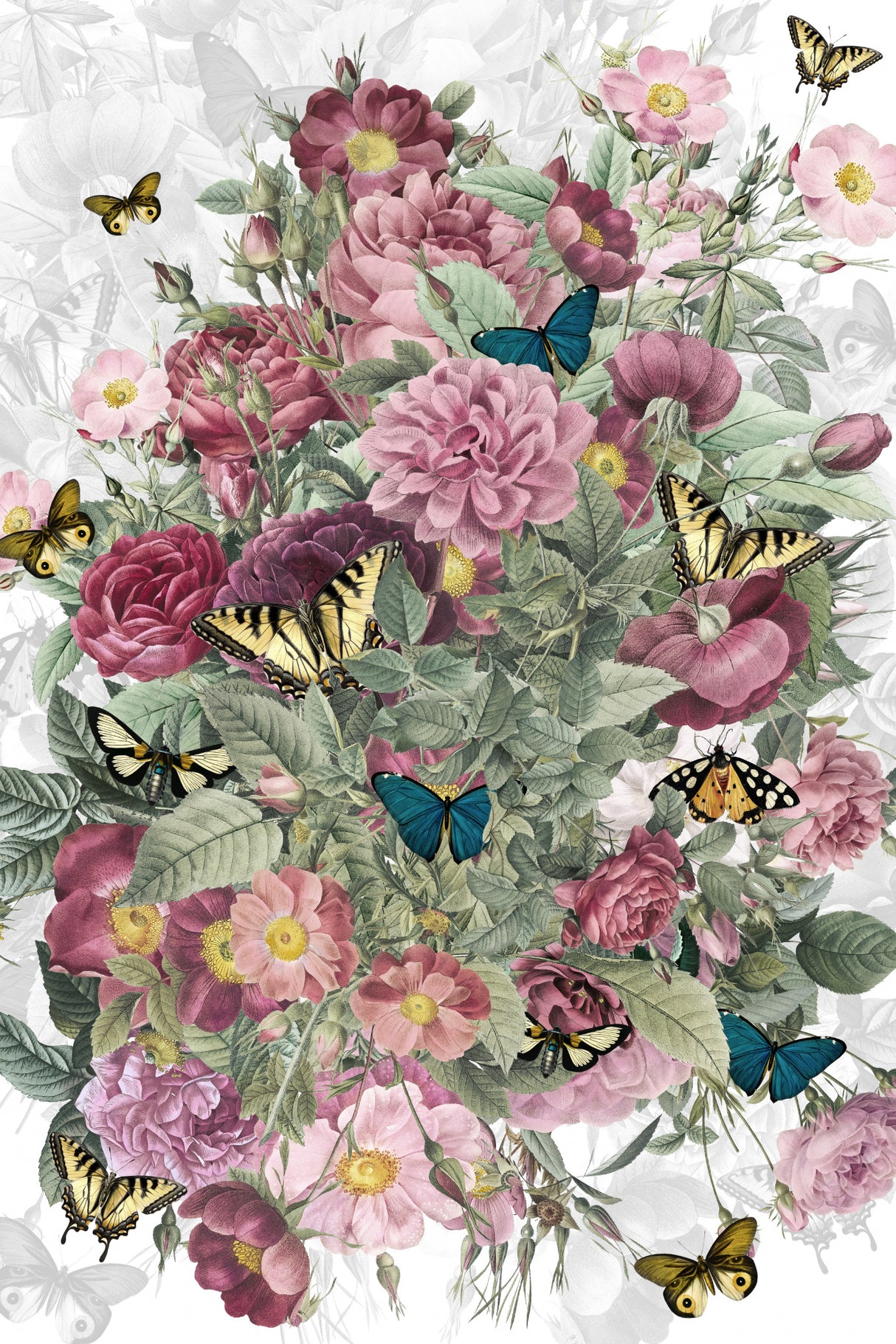 Wild About the Flowers 2 Poster och Canvastavla