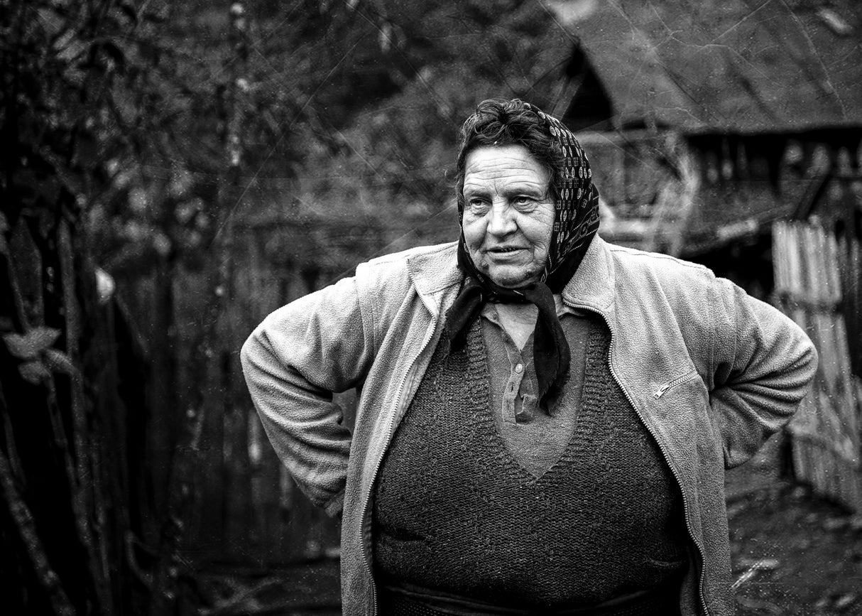 The old woman Poster och Canvastavla