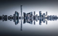 Beijing in the Mirror Poster och Canvastavla