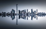 Beijing in the Mirror Poster och Canvastavla