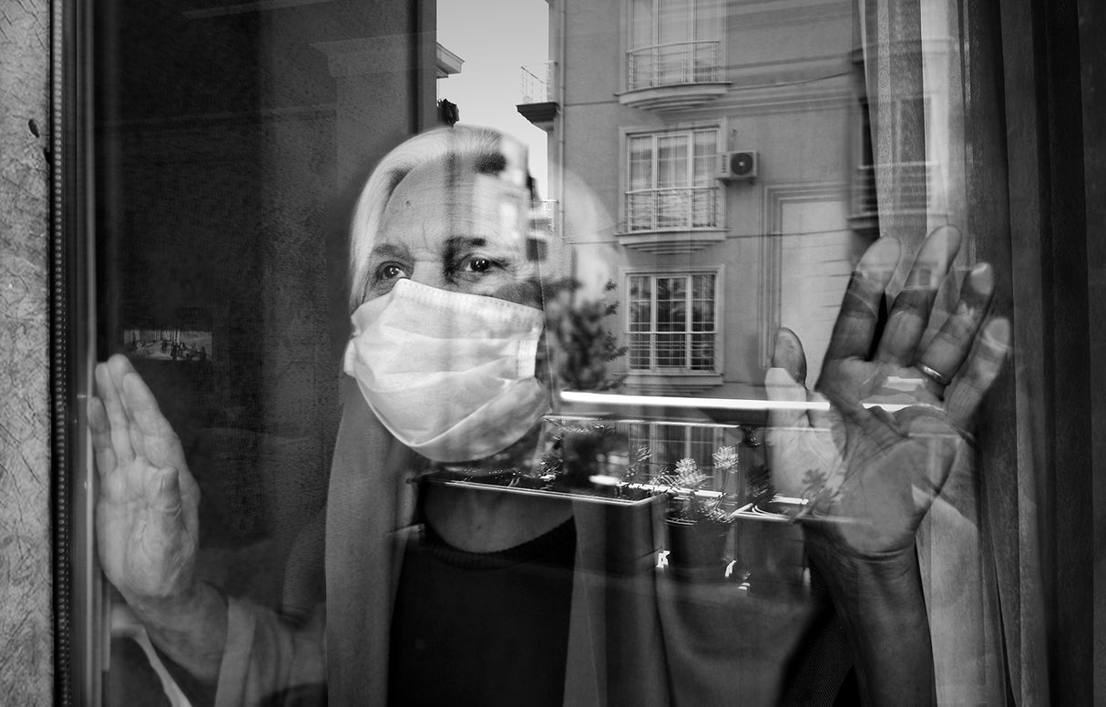 Pandemic / longing for the street Poster och Canvastavla