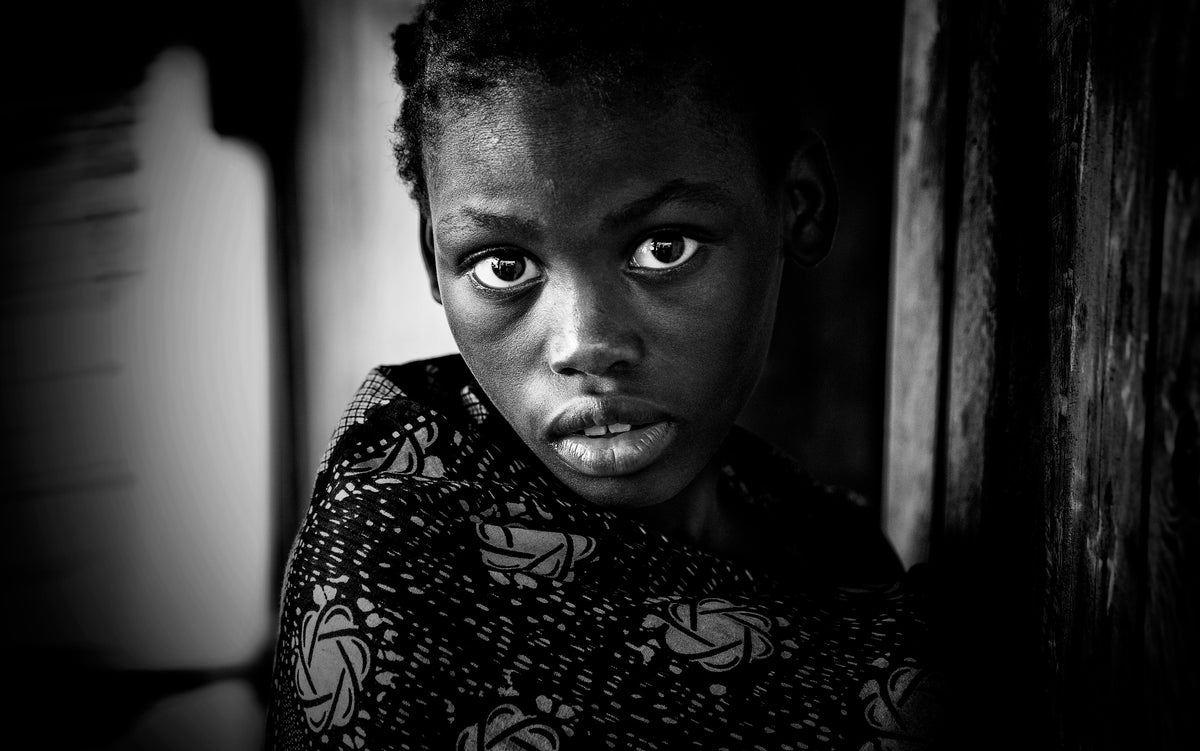 Girl from Benin. Poster och Canvastavla