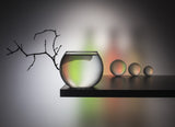From the series "Experiments with glass" Poster och Canvastavla