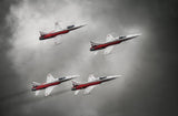 Patrouille Suisse Poster och Canvastavla