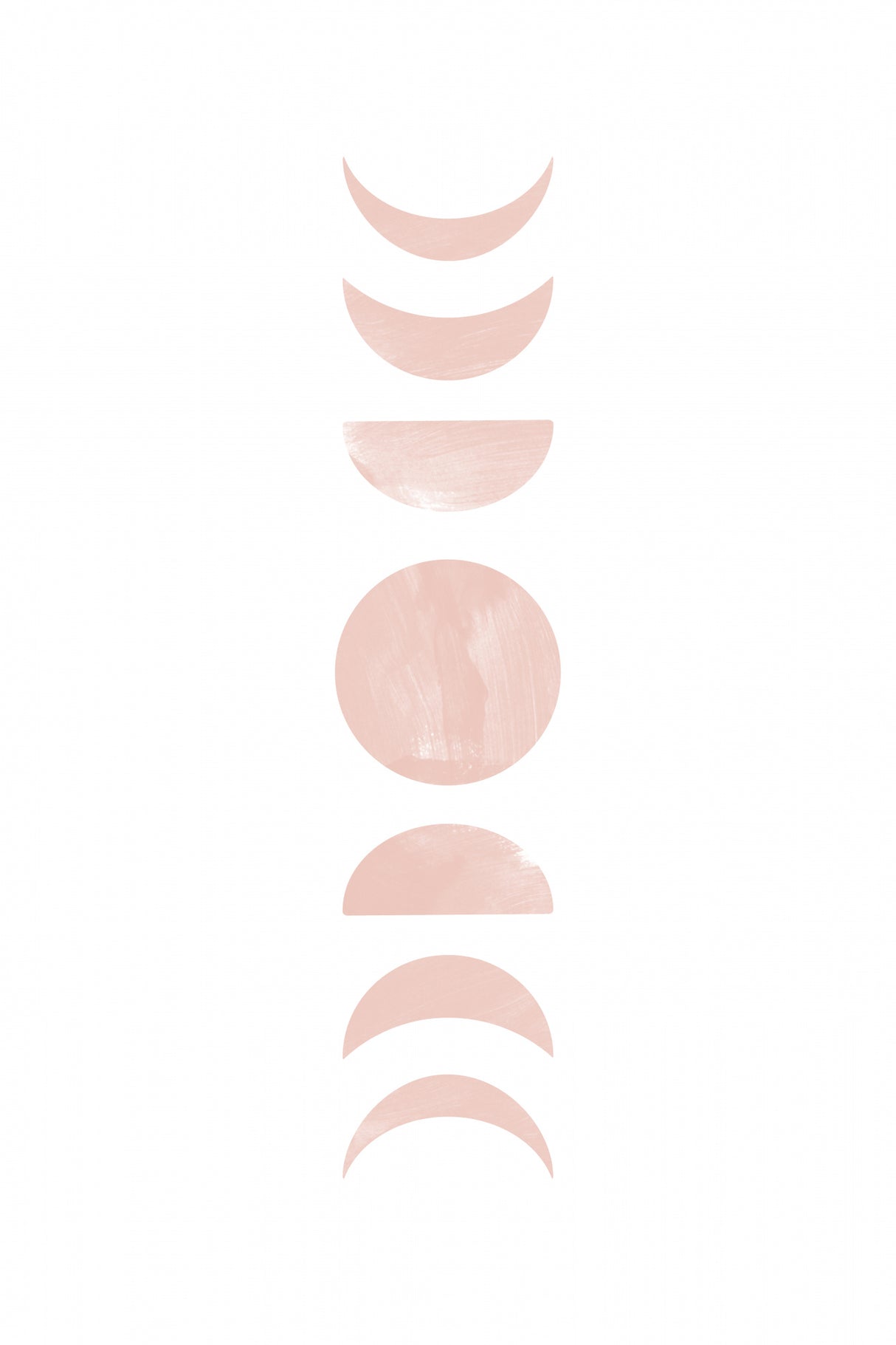 Moon Phase No.1 Poster och Canvastavla