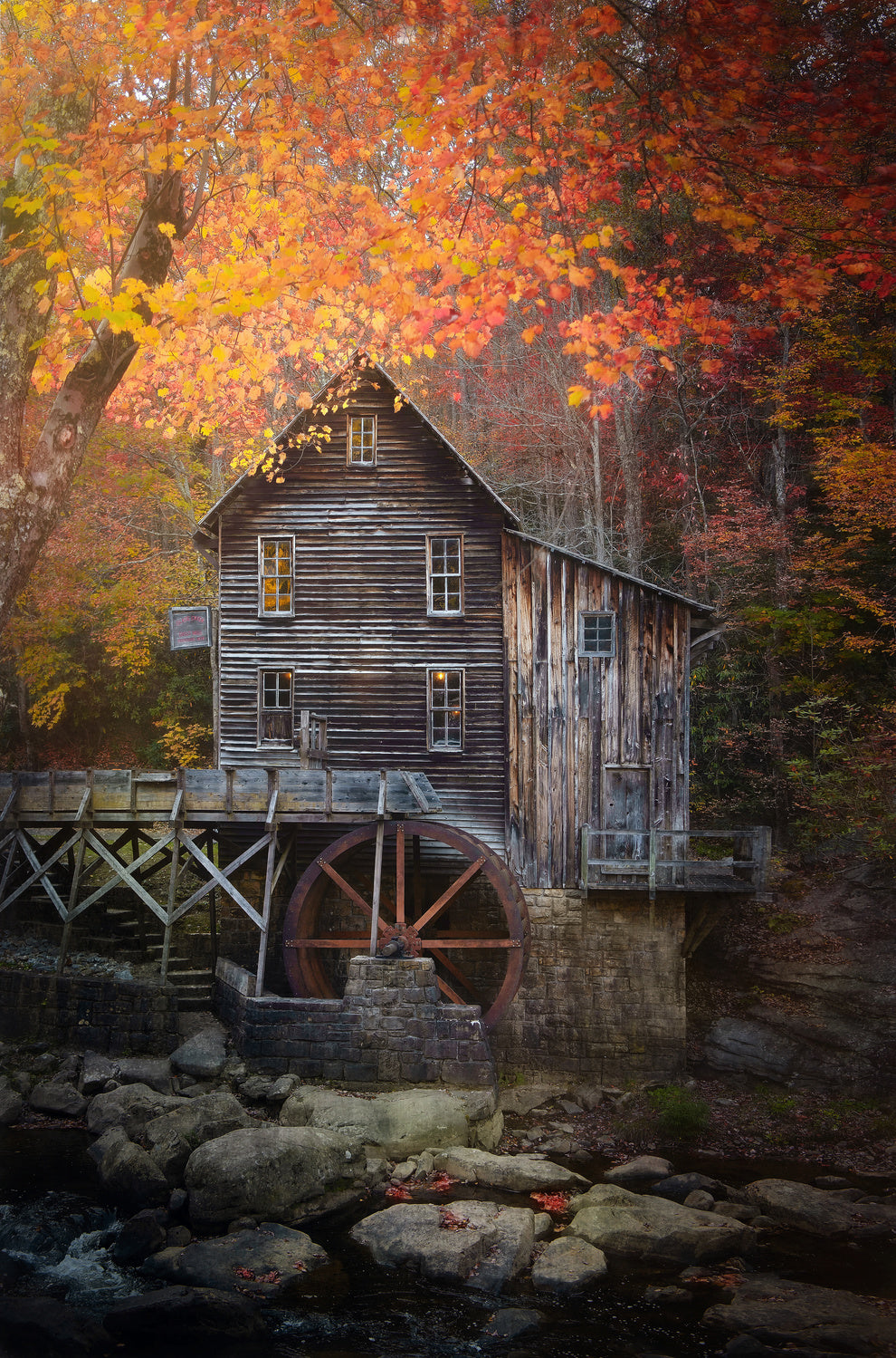 The Mill Poster och Canvastavla