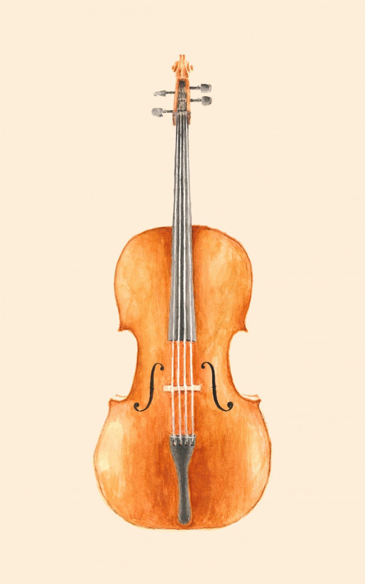 Cello Poster och Canvastavla