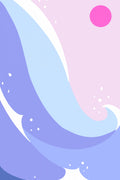 Ocean Waves #1 Poster och Canvastavla