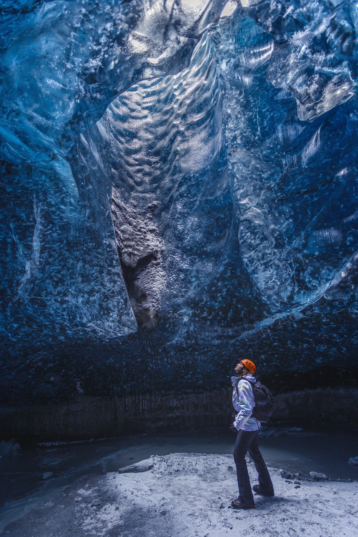 Ice cave Poster och Canvastavla