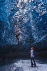 Ice cave Poster och Canvastavla