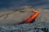 Eruption at dawn Poster och Canvastavla