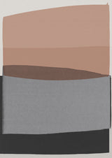 Modern Pink and Grey Poster och Canvastavla