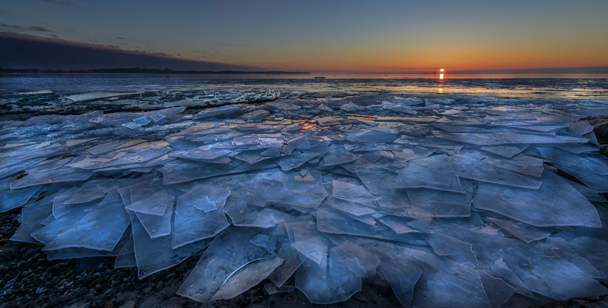 Sheets of Ice Poster och Canvastavla