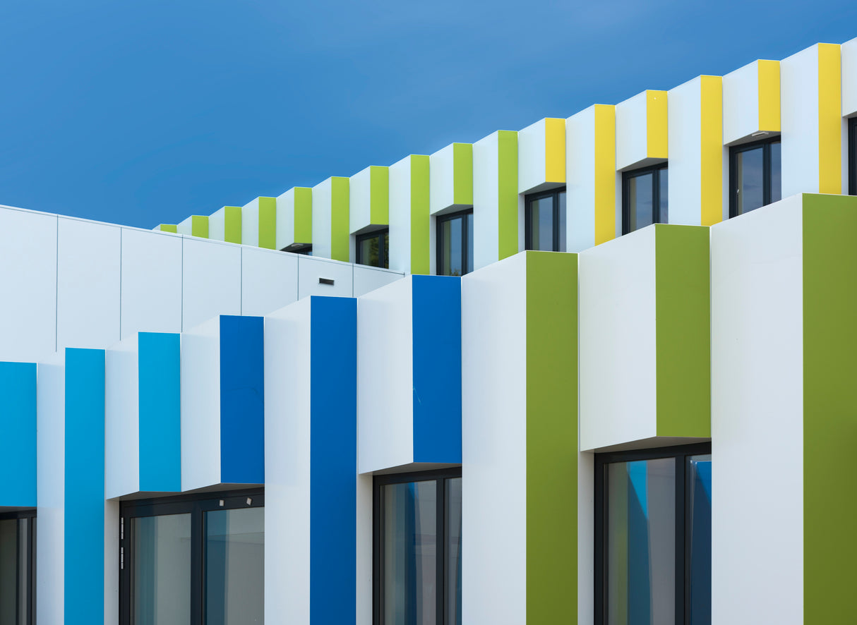 Triple facades Poster och Canvastavla