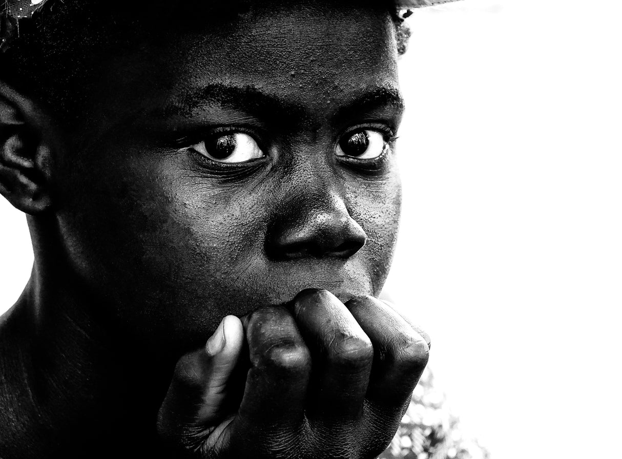 always questioning (b&amp;w v) Poster och Canvastavla